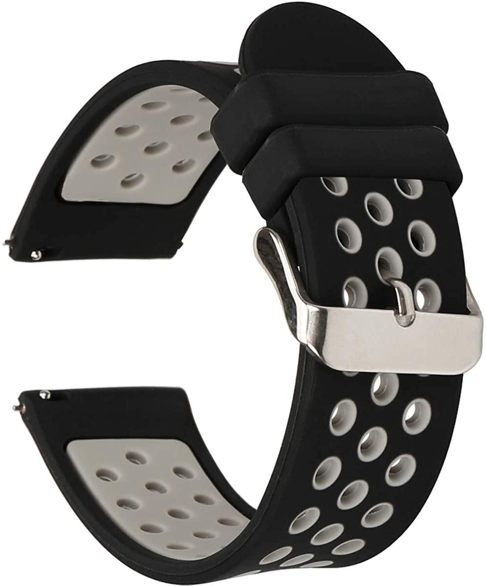 Bracelet Sport Silicone Galaxy Watch (22mm) Samsung Tunisie Couleur Bleu